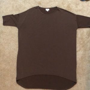 Solid Brown Lularoe Irma